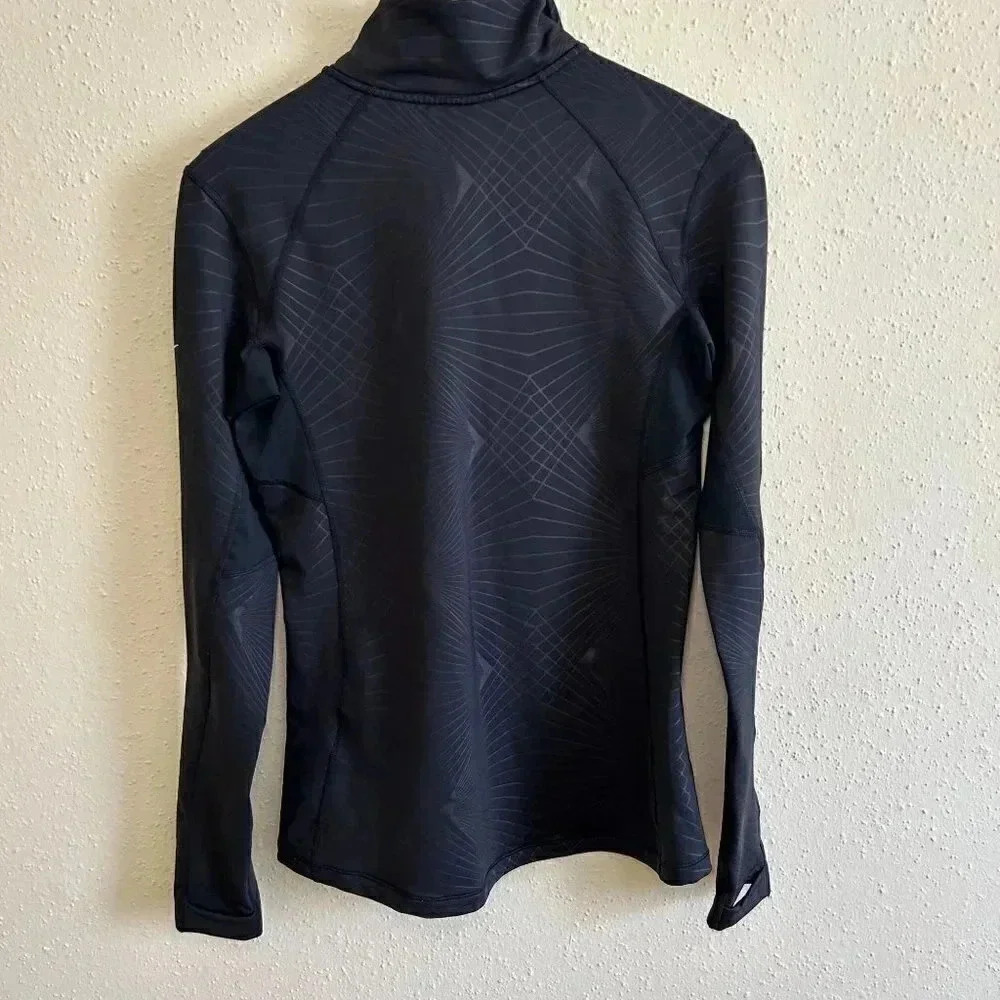 NIKE PRO HYPERWARM DRI FIT HALFZIP BLACK L - Picture 2 of 5